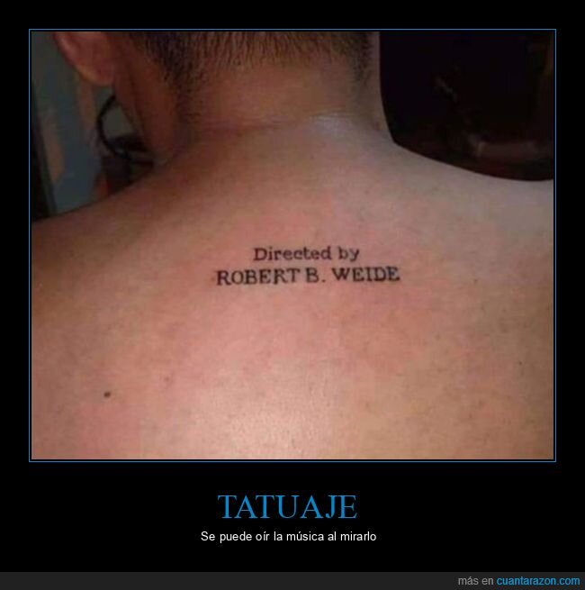 tattoo,robert b weide,wtf