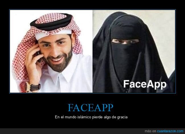 árabe,faceapp,género,burka
