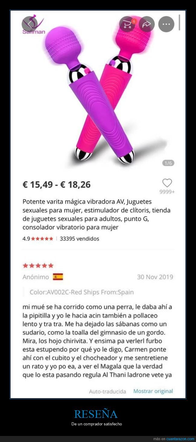 reseña,valoración,wtf