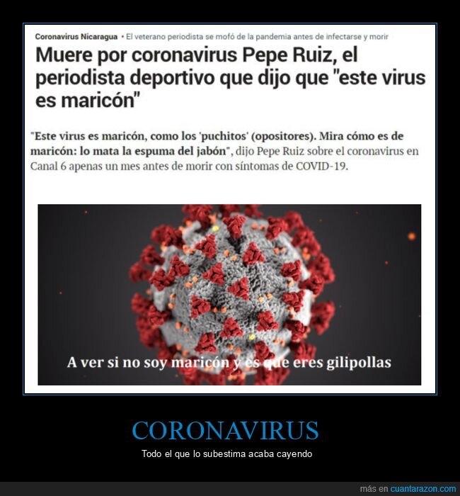 muerte,coronavirus,periodista,virus