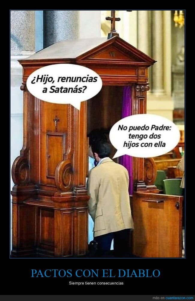 confesándose,renunciar,satanás,hijos