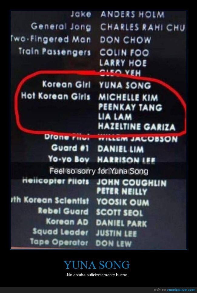 yuna song,créditos,película,hot korean girls