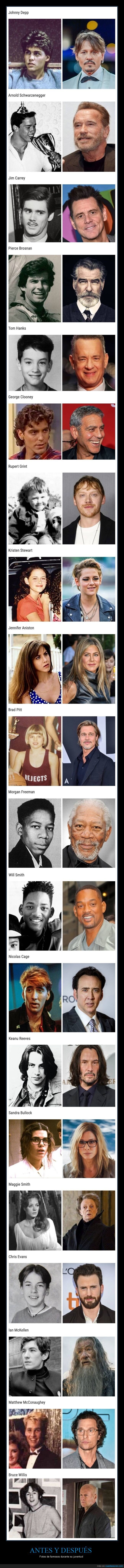 antes,después,actores,famosos