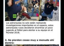 Enlace a Cosas geniales que han sucedido dentro de la Estación Espacial Internacional