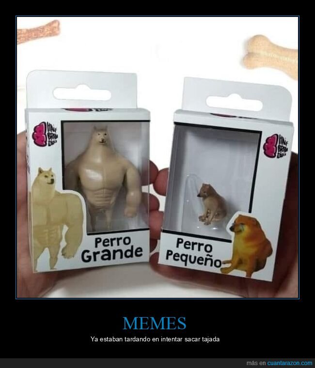 doge y cheems,muñecos