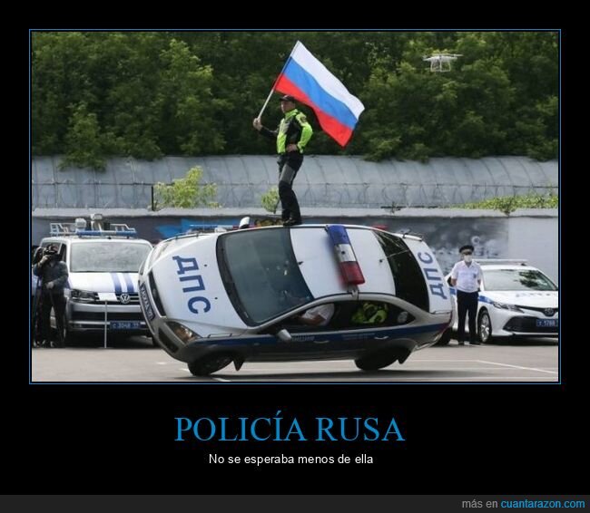 policía,rusos,coche,wtf