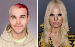 Enlace a A este drag queen de Manchester se le da tan bien el maquillaje que puede convertirse en cualquier celebridad