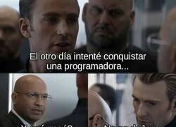 Enlace a El humor informático del Capitán América