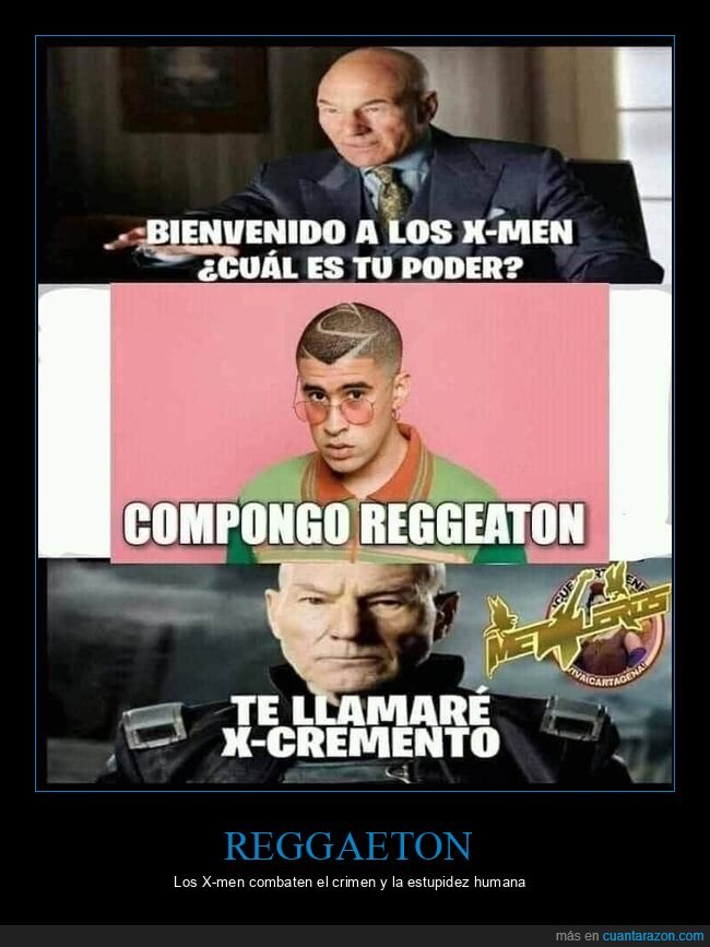 x-men,reggaeton,bad bunny