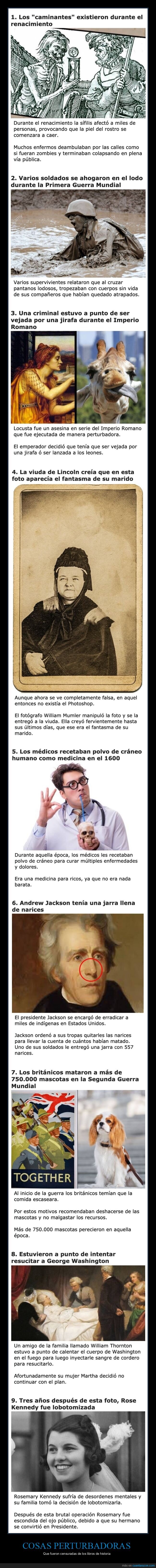 cosas perturbadoras,historia,curiosidades