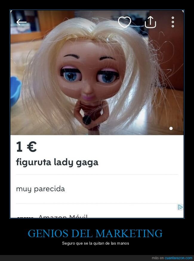 anuncio,lady gaga,mierder,wallapop,wtf