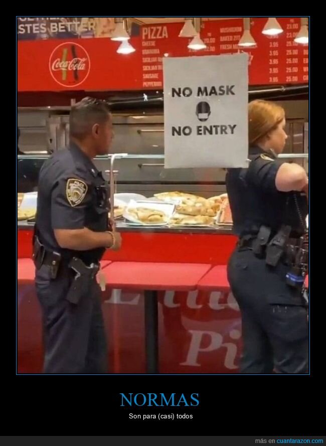 cartel,mascarilla,coronavirus,policía