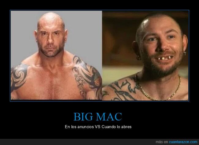 big mac,expectativas,realidad,tiger king
