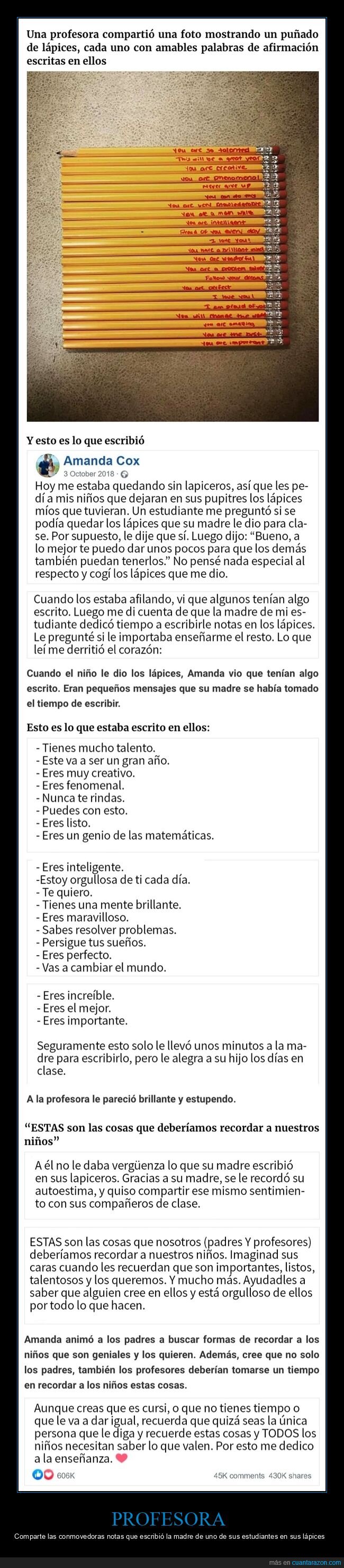 profesora,notas,lápices