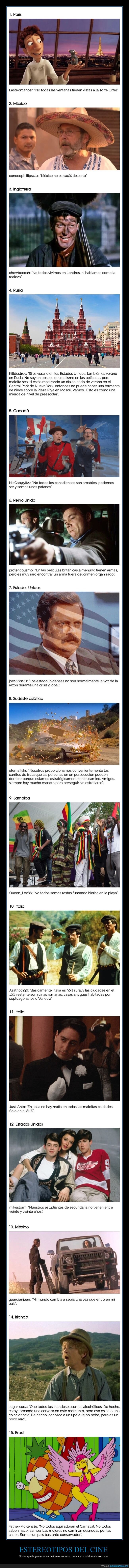 estereotipos,cine,películas