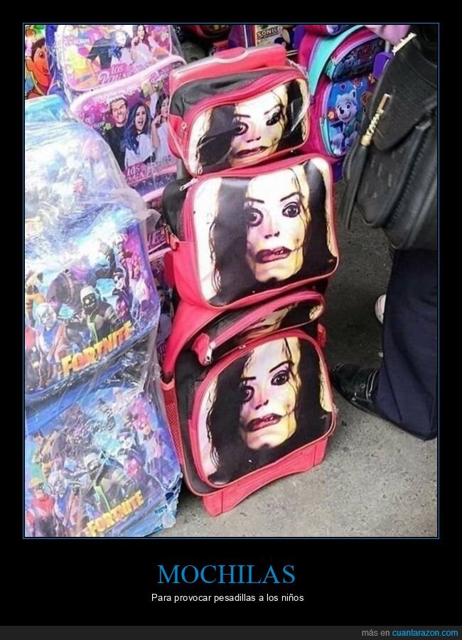 mochilas,michael jackson,wtf