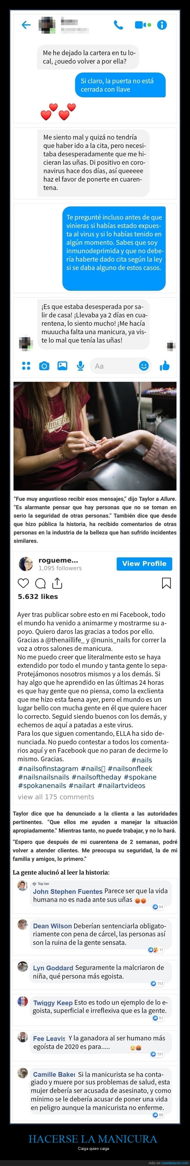 manicura,coronavirus,wtf