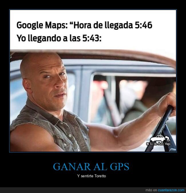 google maps,hora,llegada,toretto