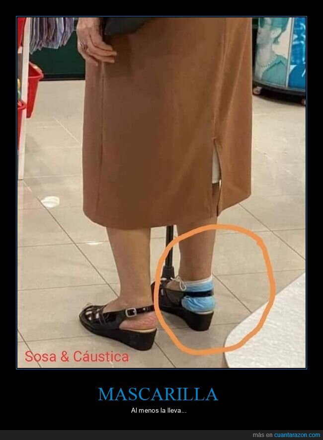 coronavirus,fails,mascarilla,pie