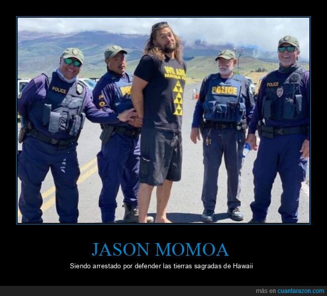 jason momoa,arresto,policía,hawaii