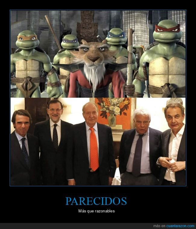 aznar,felipe gonzález,juan carlos i,políticos,rajoy,zapatero