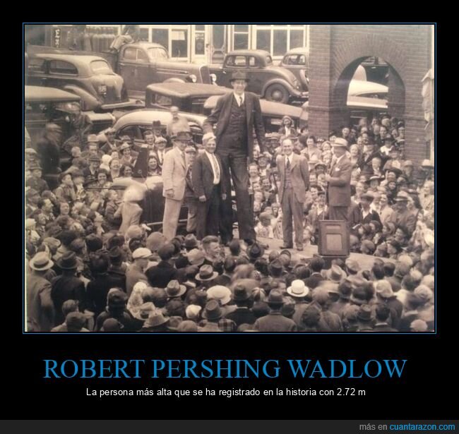 robert pershing wadlow,alto,estatura,curiosidades