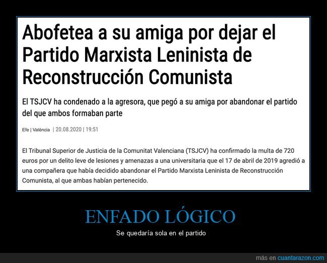 abofetear,partido marxista leninista de reconstrucción comunista,wtf