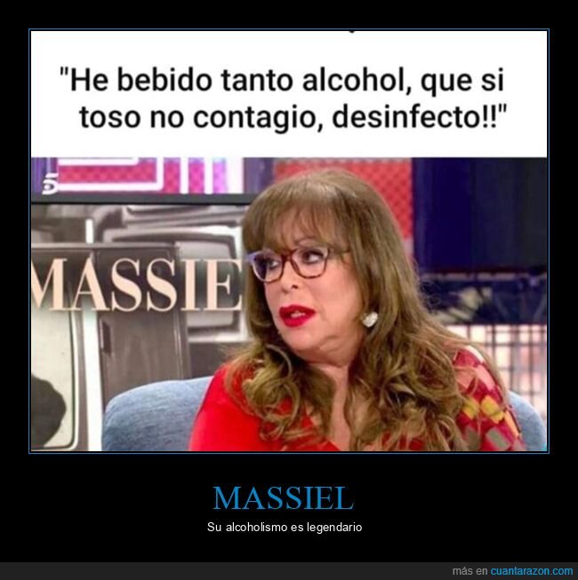 beber,contagiar,desinfectar,massiel,toser