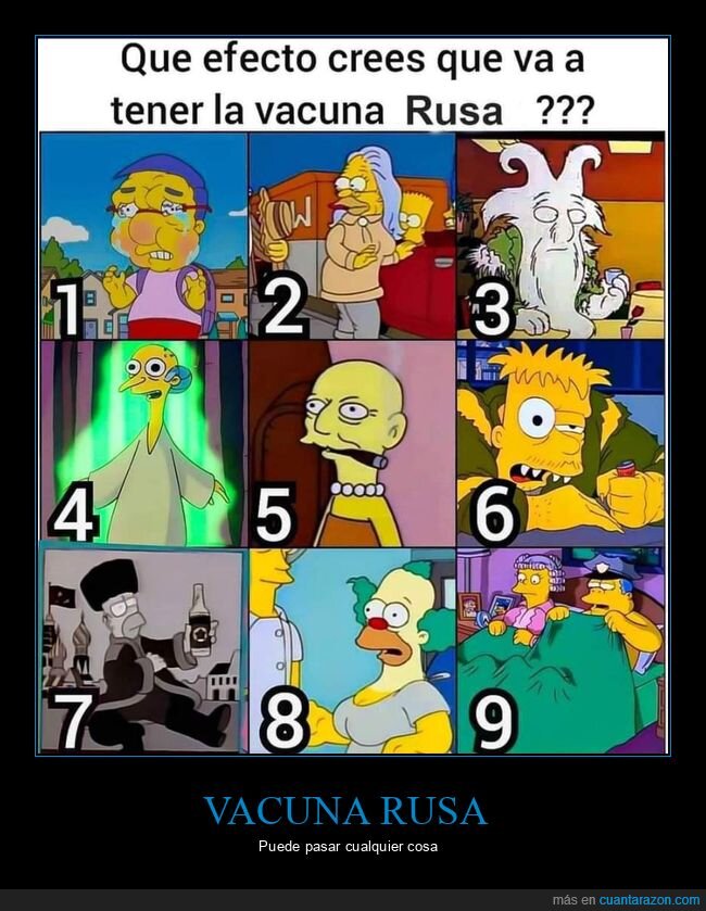 coronavirus,efecto,simpsons,vacuna