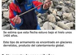 Enlace a Artefactos ‘Vikingos’ que fueron encontrados bajo el hielo de Noruega