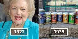 Enlace a Betty White es más vieja que estos inventos, y sirve para poner su edad en perspectiva
