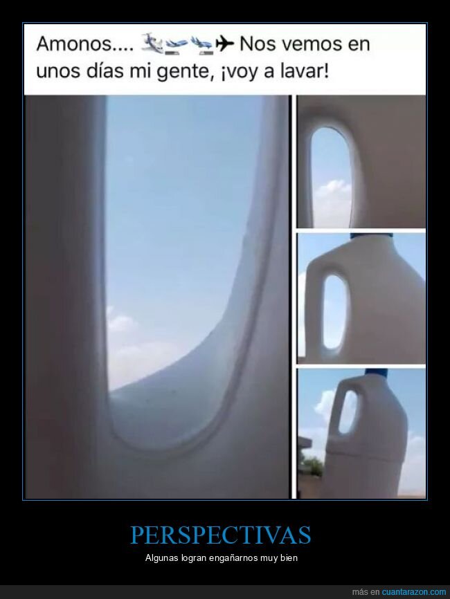 avión,detergente,perspectica,ventanilla