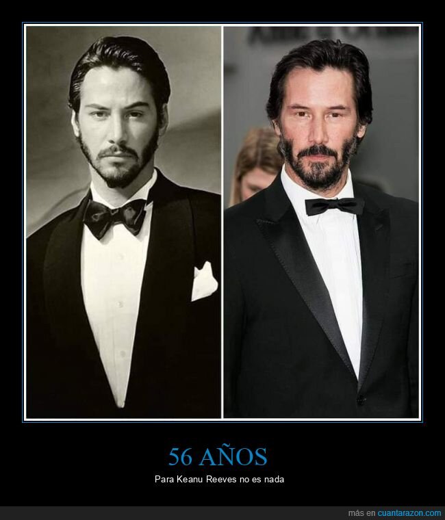 keanu reeves,antes,ahora,edad,56 años