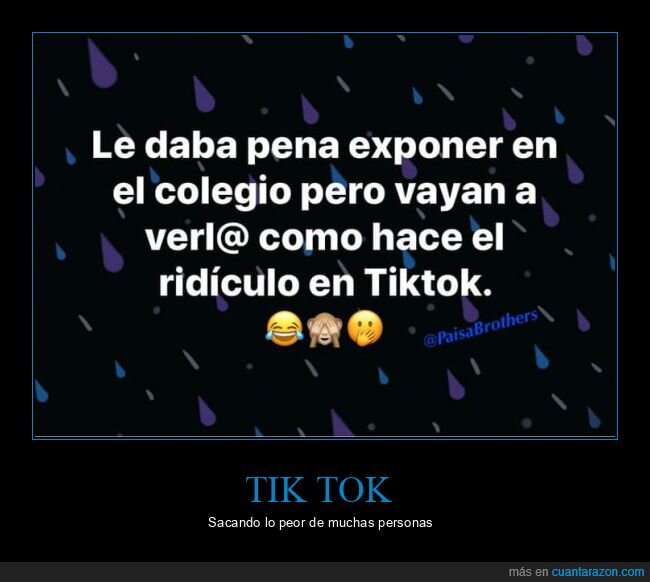 exponer,colegio,vregüenza,tik tok