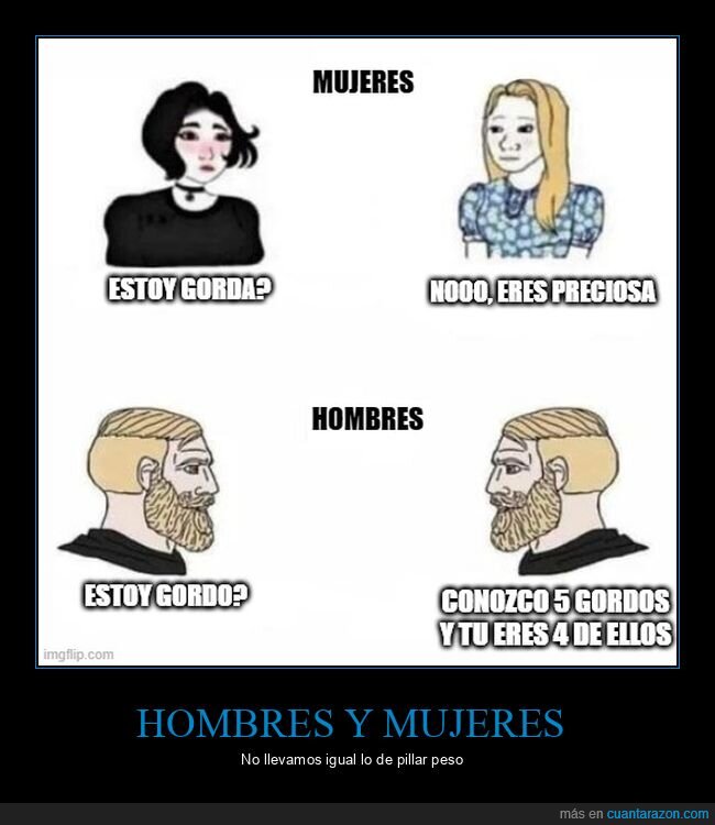 gordos,hombres,mujeres