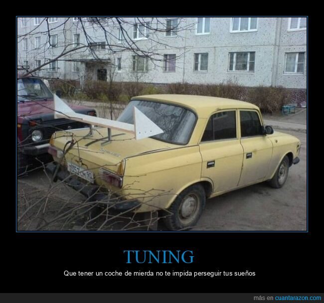 tuning,alerón,coche,cutre