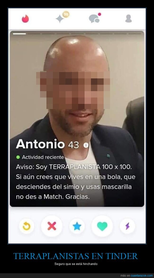 conspiranoicos,personajes,terraplanistas,tinder