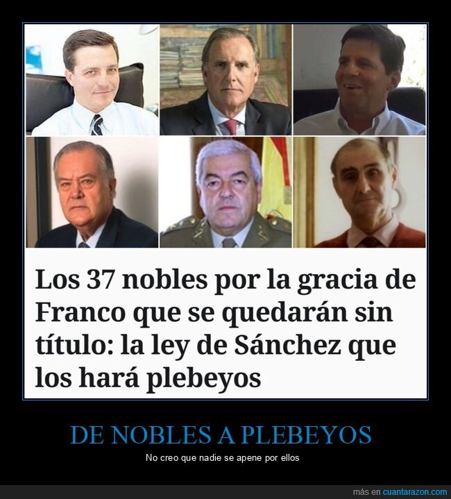 nobles,plebeyos,títulos