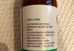 Enlace a Poesía en un bote de champú