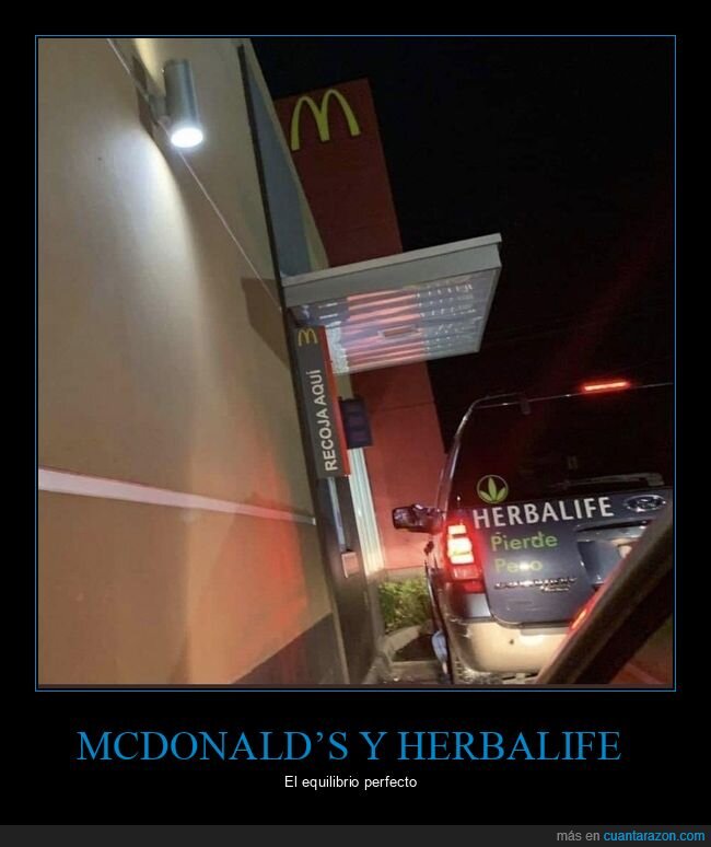 coches,herbalife,mcdonald's,perder peso