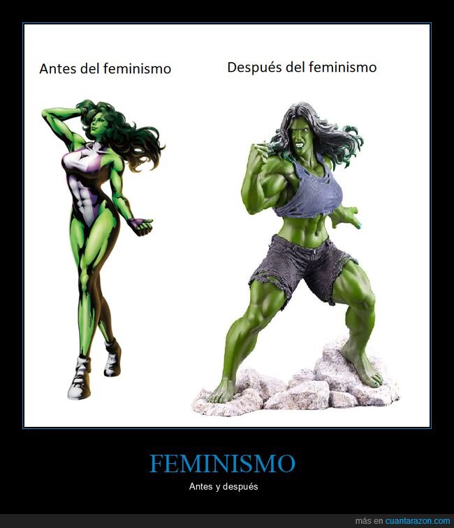feminismo,antes,después,hulka