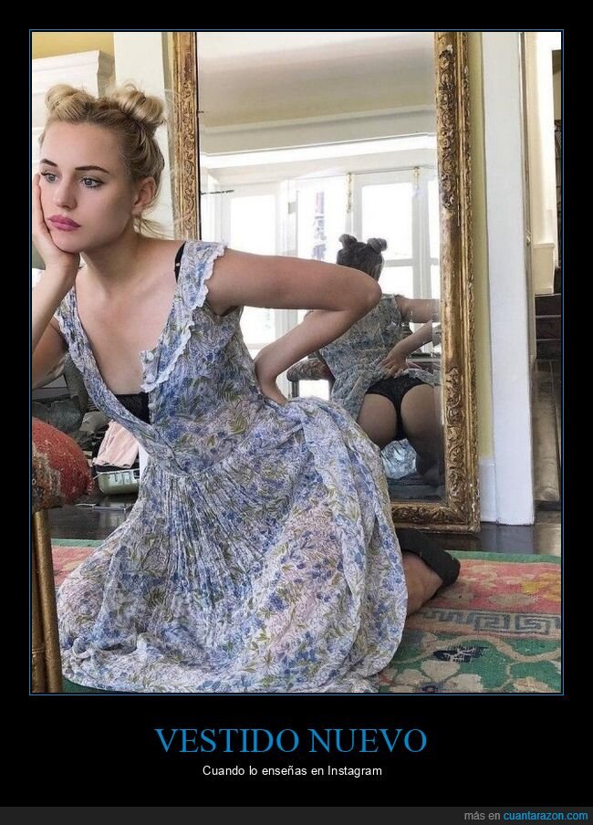 enseñar,instagram,vestido