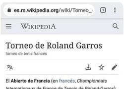 Enlace a Redefinición de Roland Garros