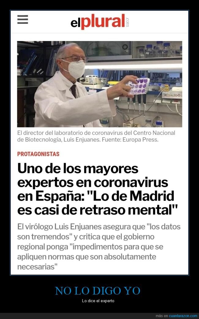 coronavirus,experto,madrid,retraso mental