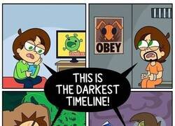 Enlace a Todos creen que la peor línea temporal es la suya...