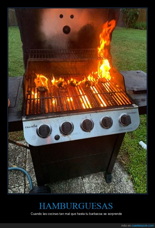 hamburguesas,quemadas,barbacoa