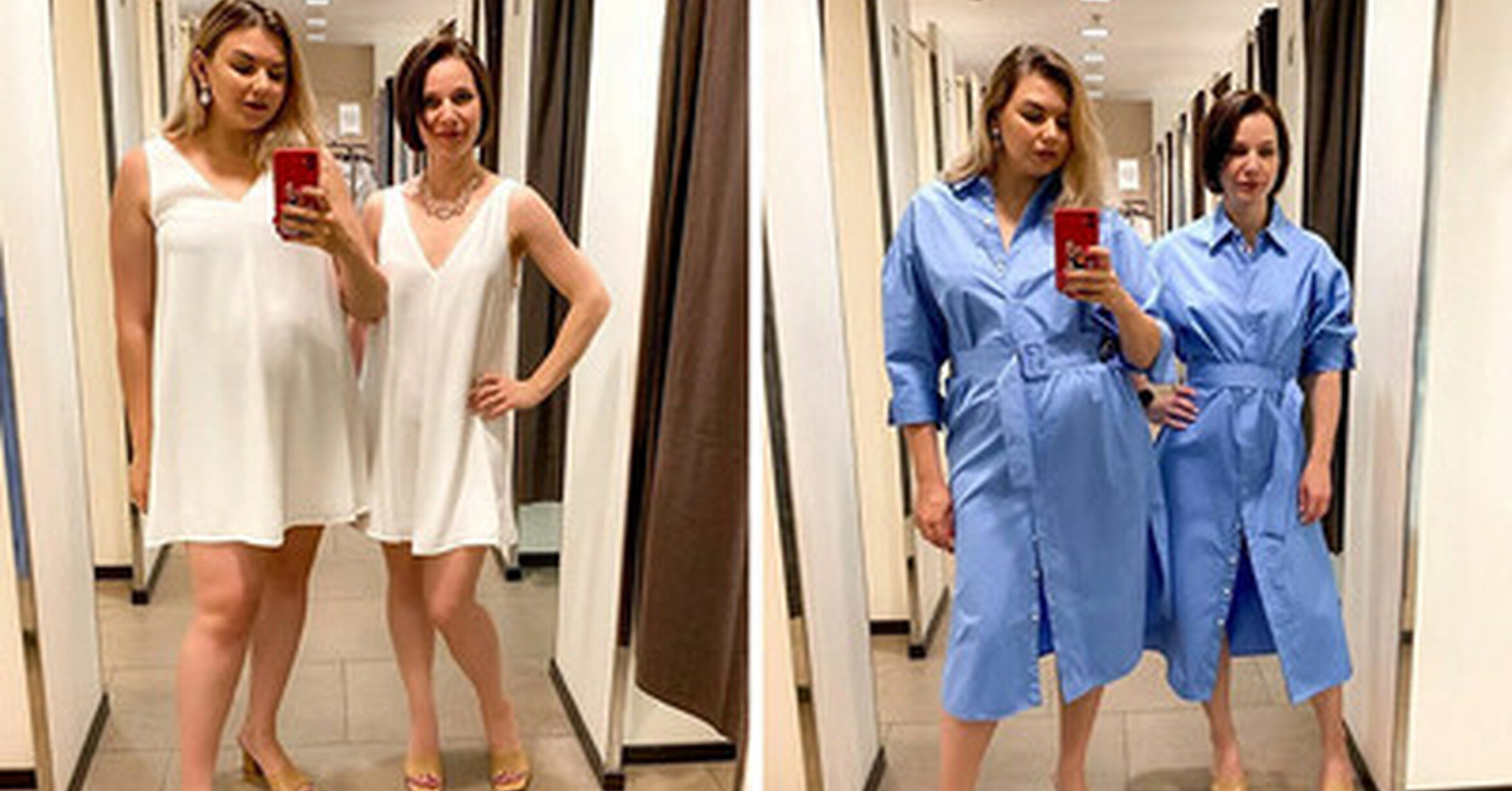 ¡Cuánta razón! / Estas mujeres comparan las tallas XL y XS de las ...