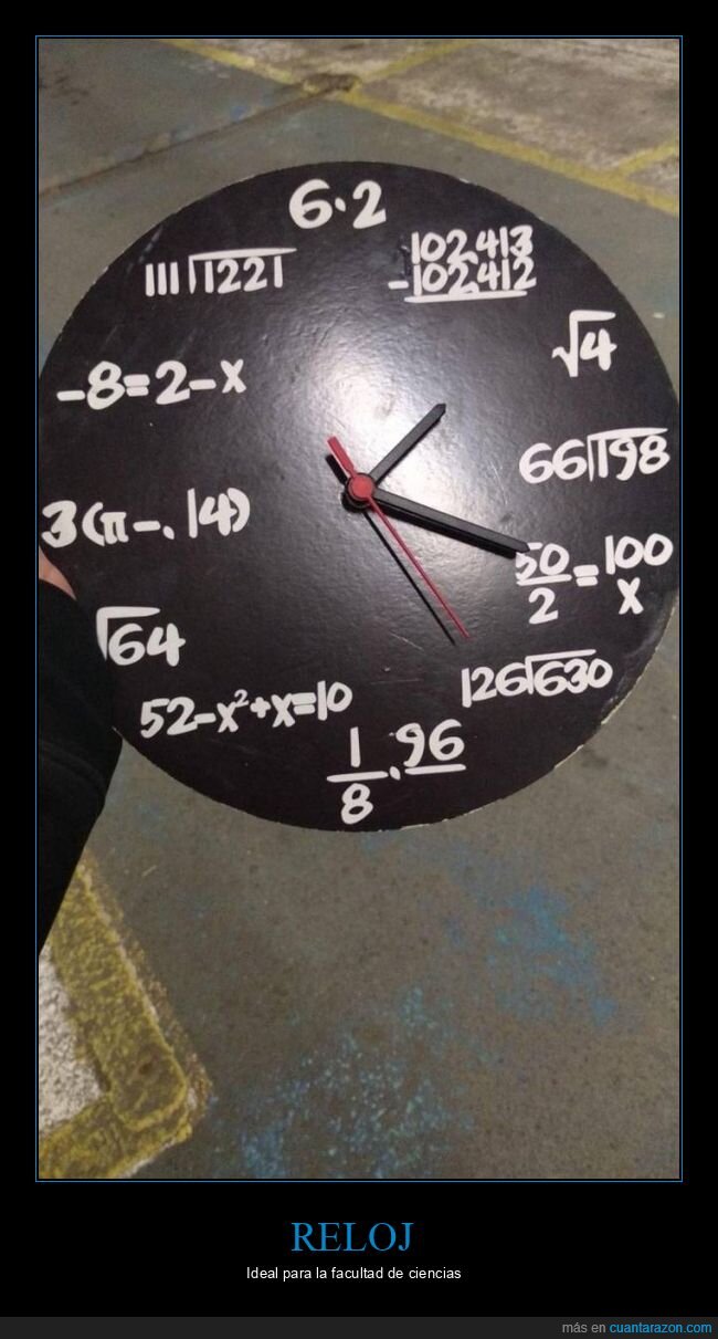reloj,matemáticas