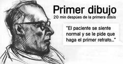 Enlace a Un psiquiatra proporcionó LSD a un artista y le pidió que se dibujara 9 veces durante 8 horas