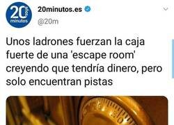 Enlace a No era el botín que esperaban